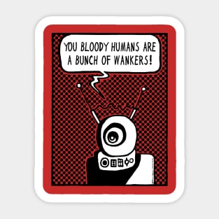Bloody Humans Sticker
